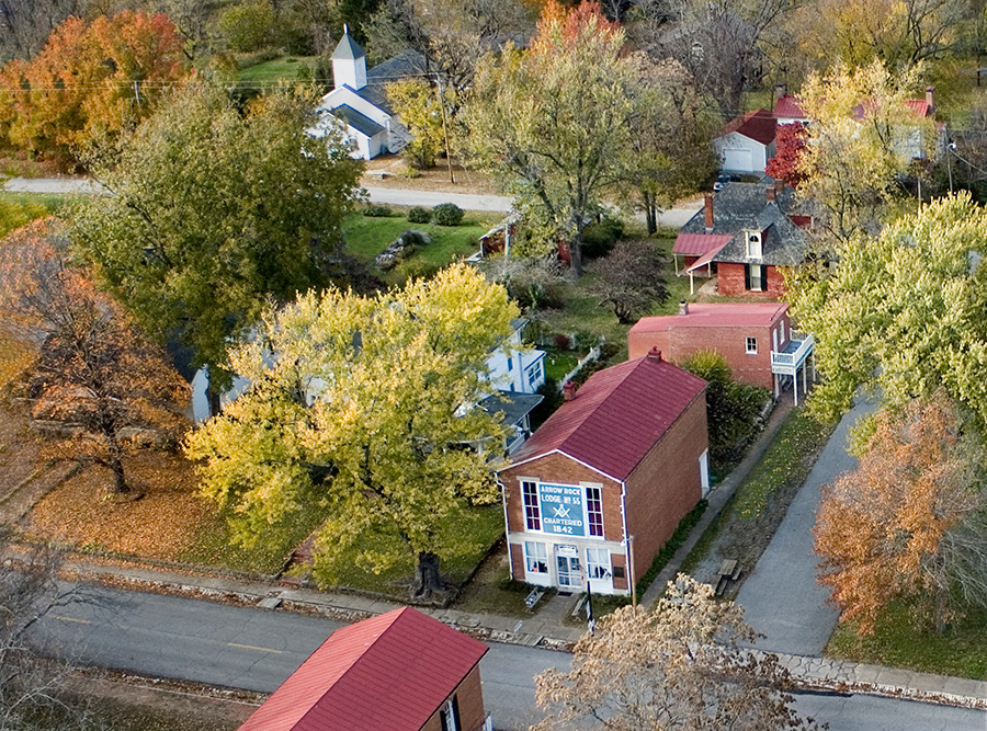 The Village Scene The Village of Arrow Rock